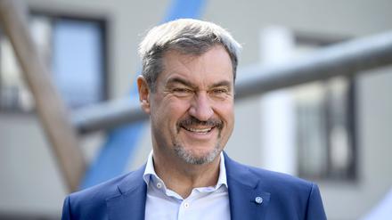 Bayerns Ministerpräsident Markus Söder (CSU) trägt jetzt Bart (Archivbild).