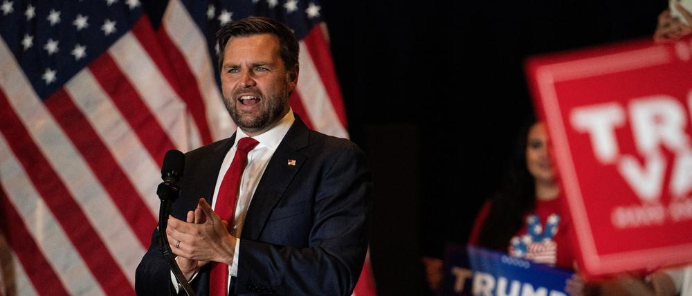 Der republikanische Vizepräsidentschaftskandidat J.D. Vance.