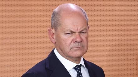 Der deutsche Kanzler: Olaf Scholz (SPD). 