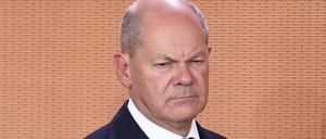 Der deutsche Kanzler: Olaf Scholz (SPD). 