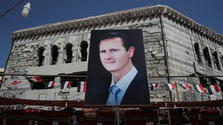 Syriens Präsident Baschar al-Assad kontrolliert nur einen Teil des Landes.
