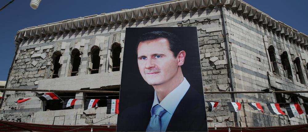 Syriens Präsident Baschar al-Assad kontrolliert nur einen Teil des Landes.