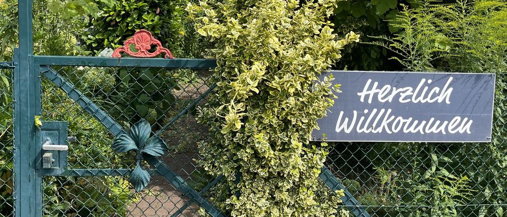 Die sogenannte Folterlaube in Schöneberg.