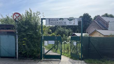 In dieser Laube in Schöneberg wurde der Mann gefangen gehalten. 