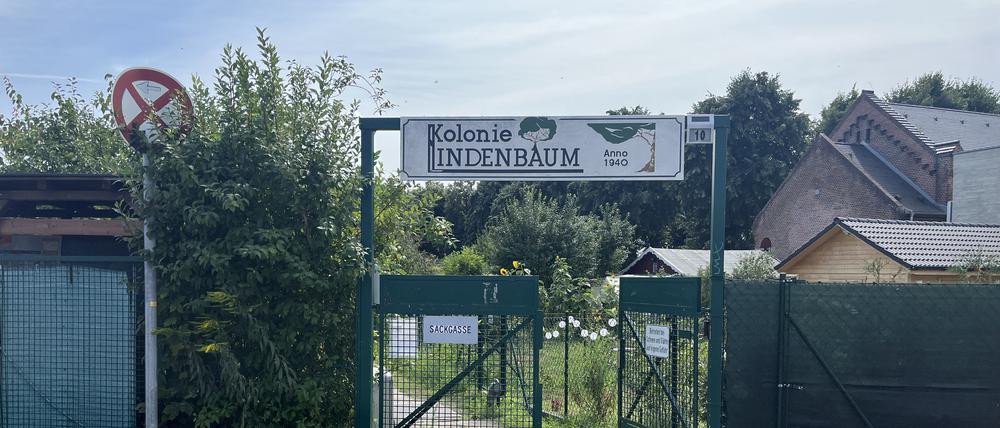 In dieser Laube in Schöneberg wurde der Mann gefangen gehalten. 