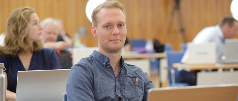 Potsdams SPD-Co-Fraktionschef Nico Marquardt