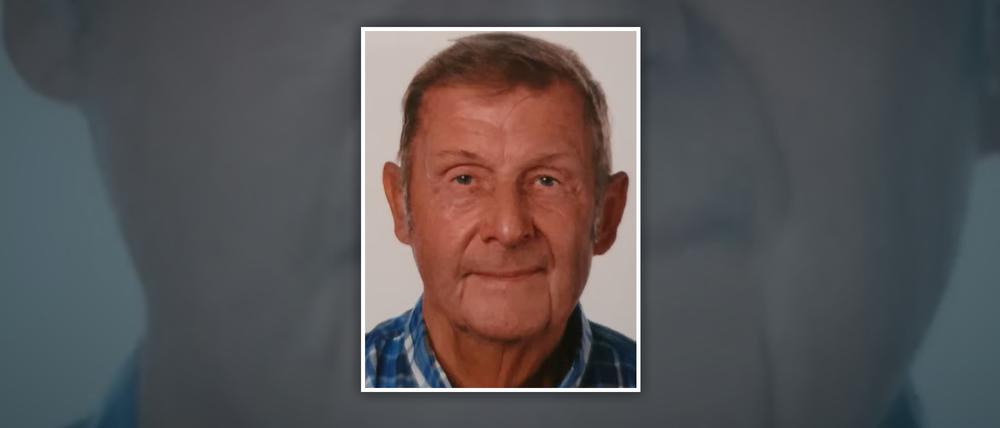 Der 83-jährige Hans-Joachim wird vermisst.