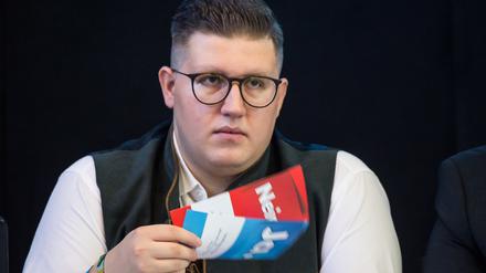 Maximilian Müger, bislang hessischer Landtagsabgeordneter der AfD.