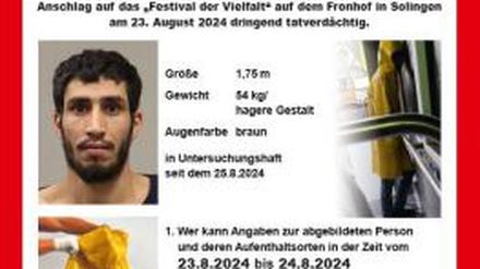 Das von der Polizei Düsseldorf veröffentlichte Fahndungsfoto. 