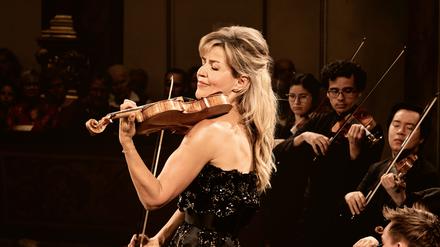 Anne-Sophie Mutter mit ihrem Ensemble Mutter’s Virtuosi.