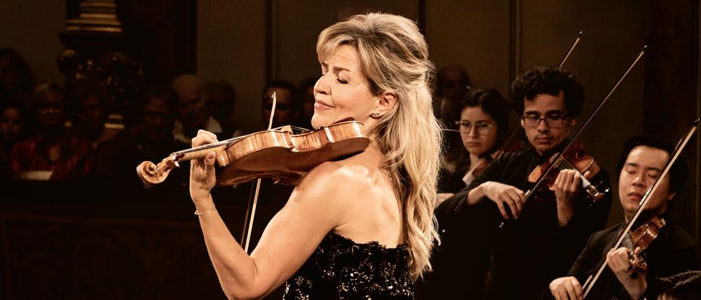 Anne-Sophie Mutter mit ihrem Ensemble Mutter’s Virtuosi.