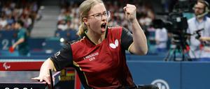 Sandra Mikolaschek gewinnt Gold im Para-Tischtennis