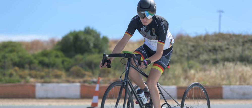Para-Radsportler Maximilian Jäger wird Vierter beim Straßenrennen in Clichy-sous-bois (Symbolbild)