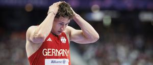 Felix Streng dachte zunächst, dass er Silber geholt hatte. Doch dann wurde er disqualifiziert.