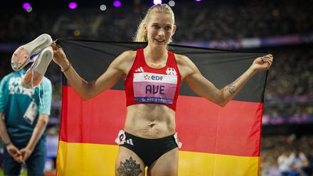 Lindy Ave sicherte sich bei den Paralympics in Paris die Bronzemedaille.
