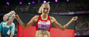 Lindy Ave sicherte sich bei den Paralympics in Paris die Bronzemedaille.
