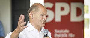 Der deutsche Kanzler: Olaf Scholz (SPD).