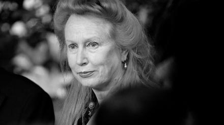 Die deutsche Bildhauerin Rebecca Horn 2010 in Tokio, bei der Verleihung der Praemium Imperiale Awards.