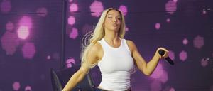 Die Sängerin Shirin David beim Lollapalooza Festival Berlin