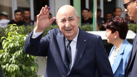 Der algerische Präsident Abdelmadjid Tebboune.