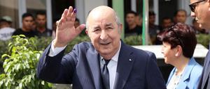 Der algerische Präsident Abdelmadjid Tebboune.