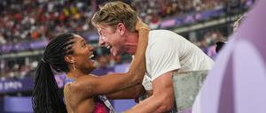 Doppelte Freude – das US-amerikanische Leichtathletik-Pärchen gewinnt bei den Olympischen und Paralympischen Spielen Doppel-Gold.