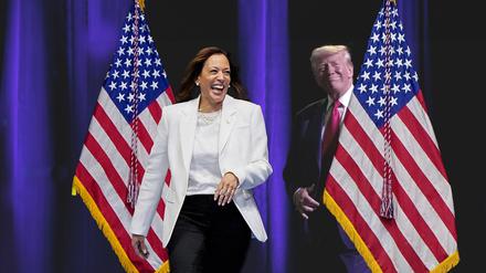 Am Dienstag sollen Donald Trump und Kamala Harris zum ersten Mal aufeinandertreffen. Dann wird es auch ein gemeinsames Bild der beiden Präsidentschaftskandidaten geben. 