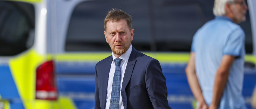 Michael Kretschmer (CDU), Ministerpräsident des Freistaates Sachsen und Mitglied des Bundesrates der Bundesrepublik Deutschland