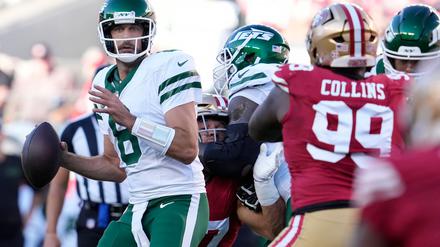 Erleichtert trotz Niederlage beim Comeback: Aaron Rodgers 