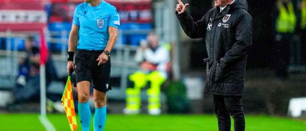 Ralf Rangnick steht mit Österreich unter Druck.