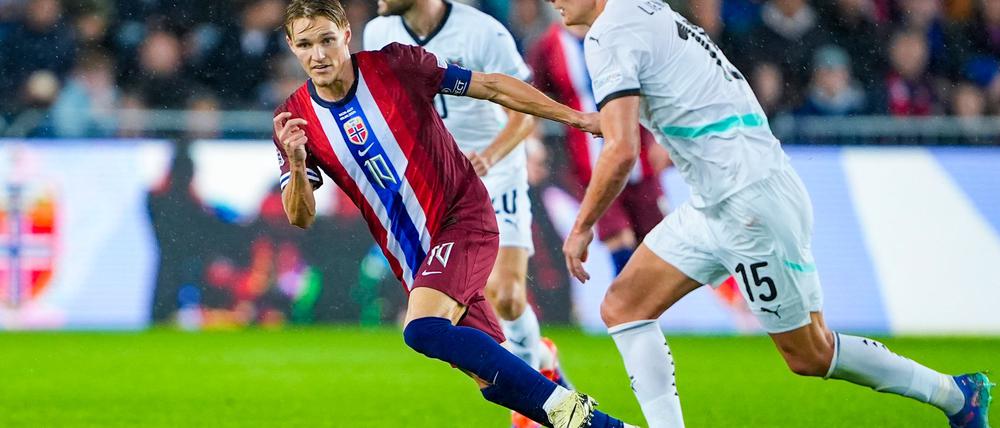 Norwegens Kapitän Martin Ödegaard droht länger auszufallen.