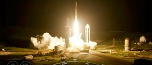 Los geht es zu fünf Tagen Weltraum-Abenteuer.