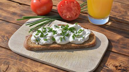 Die Produkte von Formo sollen klassischen Frischkäse wie diesen ersetzen.