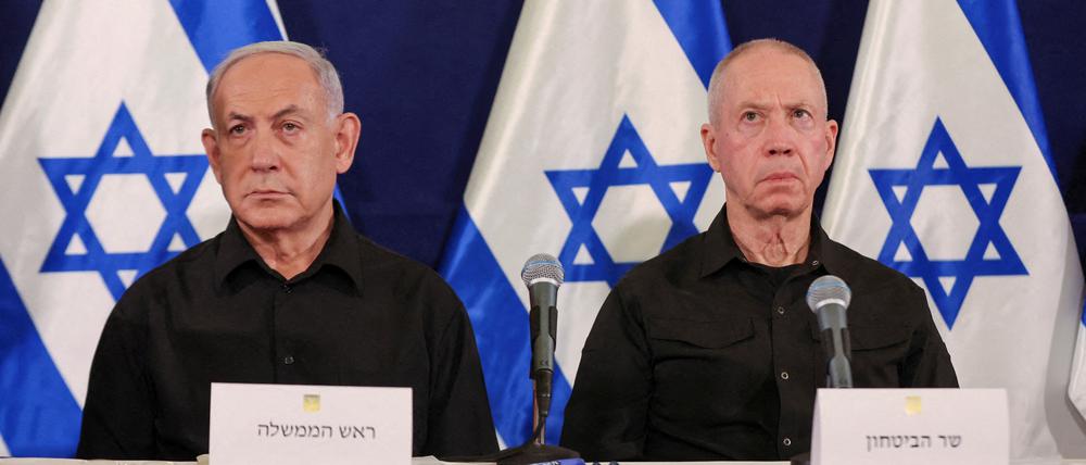Israels Regierungschef Benjamin Netanjahu hat Verteidigungsminister Joaw Gallant entlassen.