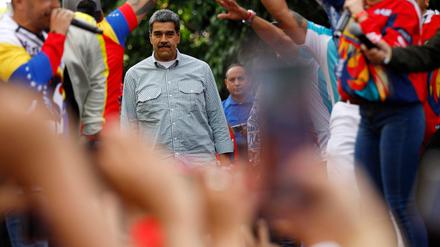 Venezuelas Machthaber Nicolás Maduro will seine Macht nicht abgeben.