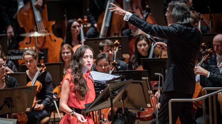 Einspringerin: Die Mezzosopranistin Fleur Barron übernahm den Gesangspart bei Schönbergs „Vier Liedern“ beim Konzert mit dem Rundfunk-Sinfonieorchester Berlin in der Philharmonie.