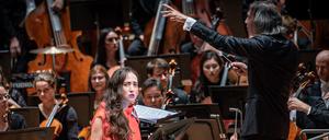 Einspringerin: Die Mezzosopranistin Fleur Barron übernahm den Gesangspart bei Schönbergs „Vier Liedern“ beim Konzert mit dem Rundfunk-Sinfonieorchester Berlin in der Philharmonie.