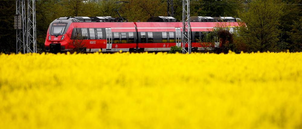 Ein Regionalzug (Symbolbild).