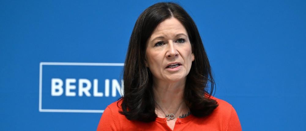 Katharina Günther-Wünsch (CDU), Senatorin für Bildung, Jugend und Familie.
