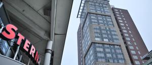 Mitten im Wahlkreis steht Potsdams höchstes Wohnhaus, das Stern Plaza am Stern-Center misst 90 Meter.