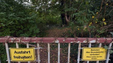 Auf dieser Fläche sollen neue Häuser entstehen