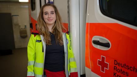 Viktoria Steiner ist Notfallsanitäterin beim DRK-Kreisverband Siegen-Wittgenstein. 