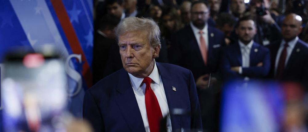 Donald Trump attackierte den US-Sender ABC, der die Debatte ausgetragen hatte.