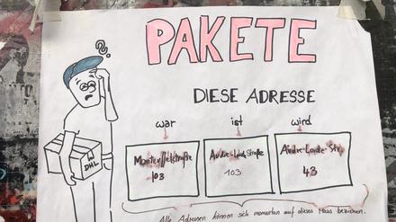 Nummernchaos in der Manteuffelstraße in Kreuzberg