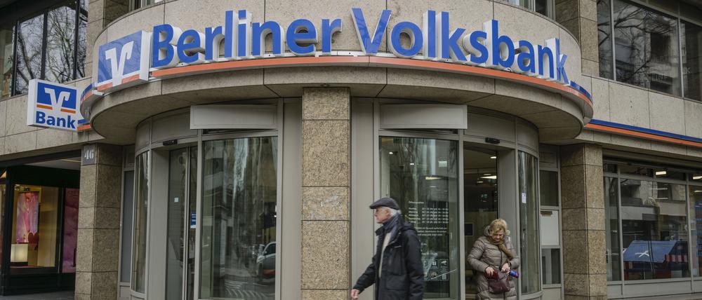 Filiale Berliner Volksbank am Kurfürstendamm in Charlottenburg.
