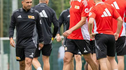 Co-Trainer Keyhanfar sieht Fortschritte bei der Entwicklung des 1. FC Union Berlin.