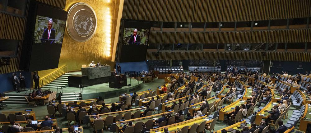 79. Sitzung der Generalversammlung der Vereinten Nationen.
