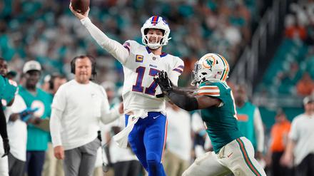 Quarterback Josh Allen sorgt für den zweiten Saisonsieg der Buffalo Bills.
