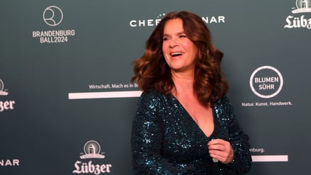Katarina Witt beim Brandenburg Ball 2024 im Kongresshotel Potsdam.