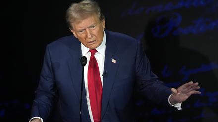 Der republikanische Präsidentschaftskandidat und ehemalige US-Präsident Donald Trump.